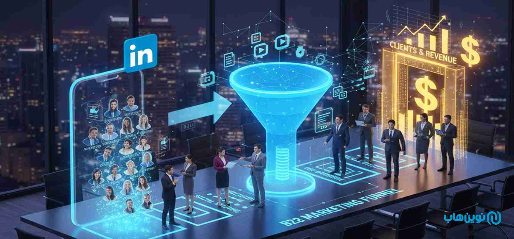 افزایش فالوئر در لینکدین و اینستاگرام