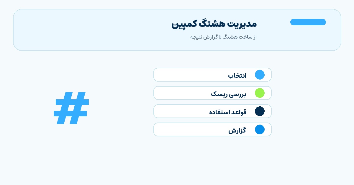 تصویر میانی مقاله مدیریت هشتگ کمپین